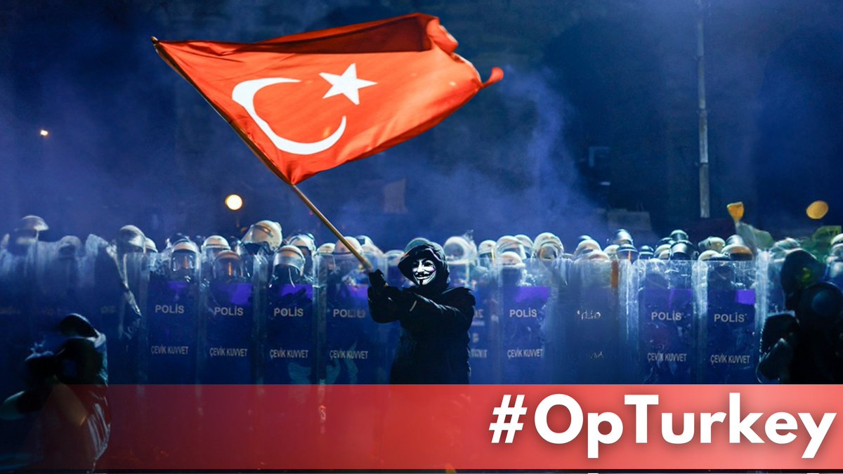 🚨🇹🇷✊️ 1 Temmuz 2025'te sokaklara kitlesel şekilde çıkın. Erdoğan özgürlüğünüzü, servetinizi, ruhunuzu, muhalefetinizi, adaletinizi, refahınızı ve toprağınızı çaldı. Sevgili Türk halkı, hakkınız olanı geri alma zamanı geldi

#OpTurkey #Anonymous #FreeImamoglu #FreeTurkey