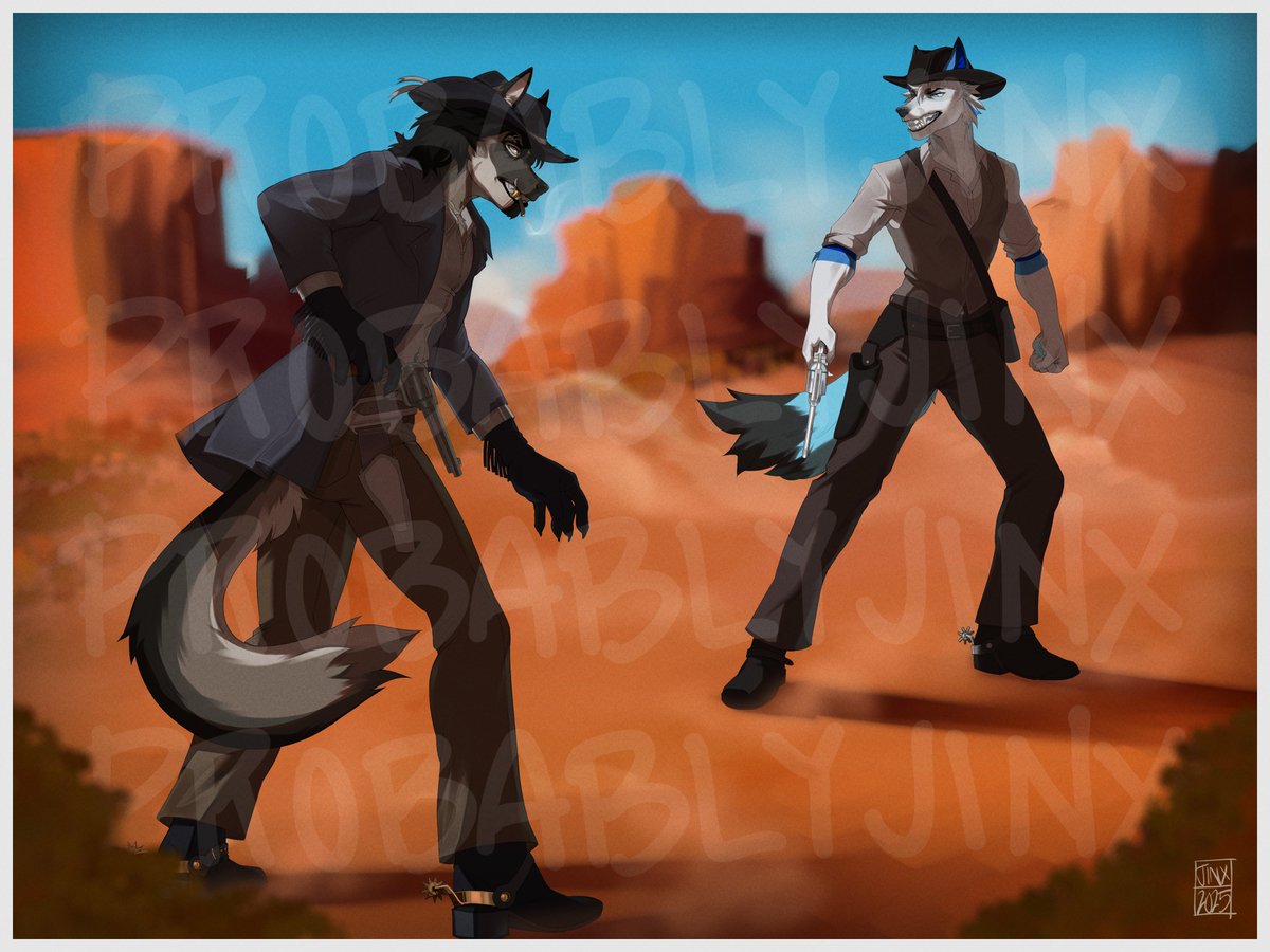 finished commission for <a href="/RR3v4n/">Revan</a> and @/spaced.out5 on instagram !

#furry #furryart #commission #comm #art