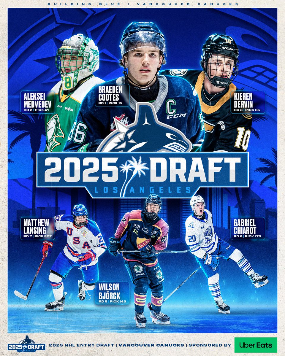 Introducing the #Canucks 2025 NHL Draft class❗️
