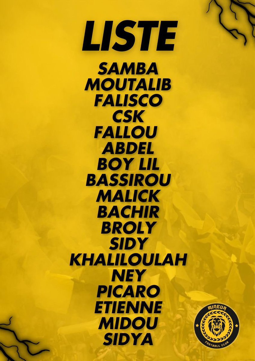 Fc Mineur 💛🖤 tweet media