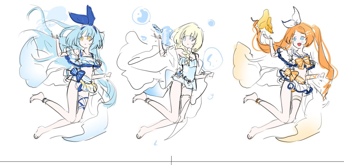 그림과외 수강생분 비포애프터와 수업중 시연작 일부입니다(⌒‐⌒)
일러스트는 학생분이 추구하는 목표와 방향성에 맞춰 상세히 피드백 해드리고 있습니다.
최근엔 캐릭터 디자인 수업을 진행하고 있어요