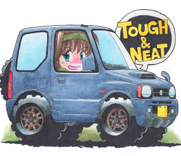 「おはようございます。 #お前ら自分の愛車の絵描いてみろ 現時点ではこんな感じ。」|Norioのイラスト