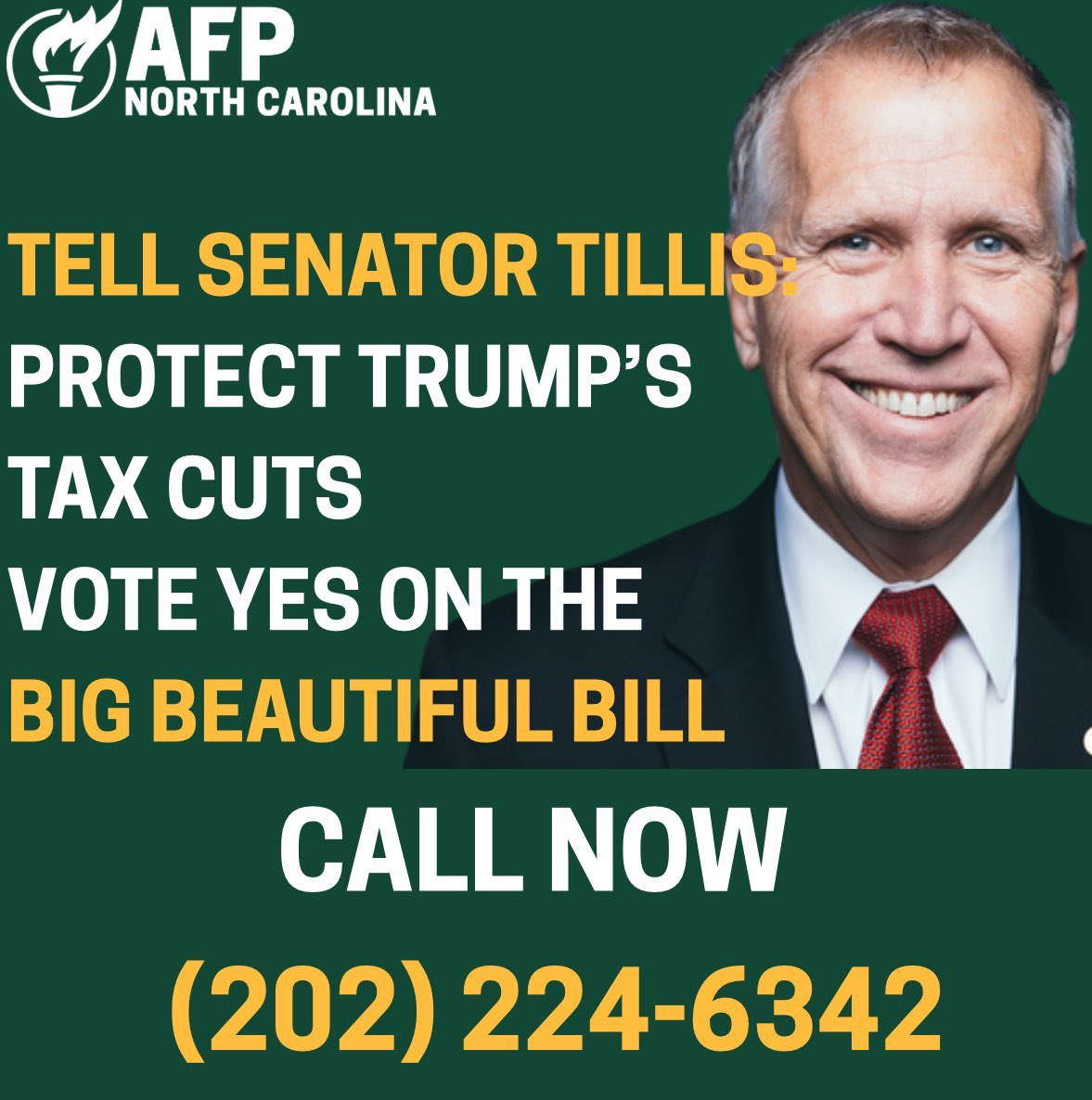 Tyler Voigt (@tylerjvoigt) on Twitter photo The tax cuts from the TCJA need to be extended. If they’re not, the results for NCians will be devastating. Over $2k tax increase for the average family.
They are THE most important part of this bill, and it needs to pass. <a href="/SenThomTillis/">Senator Thom Tillis</a> has a history of passing tax cuts. Help The tax cuts from the TCJA need to be extended. If they’re not, the results for NCians will be devastating. Over $2k tax increase for the average family.
They are THE most important part of this bill, and it needs to pass. <a href="/SenThomTillis/">Senator Thom Tillis</a> has a history of passing tax cuts. Help