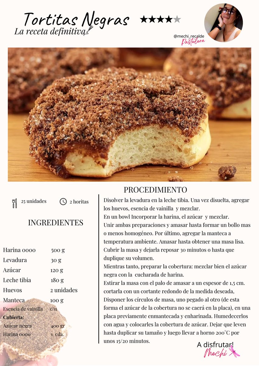 MerBakes's tweet photo. Bueno, no voy a esperar a mañana! Aquí va la receta definitiva de las tortitas negras!  Espero las fotos! https://t.co/0WyZAG3arE