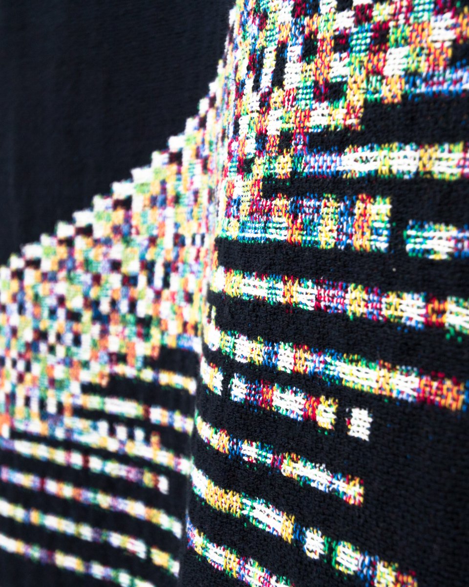 GlitchTextiles's tweet image. PixelStax Collection
1. Dark Code Throw - Folded
2. Dark Code Throw - Front
3. Dark Code Throw - Detail
4. Dark Code Throw - Model
glitchtextiles.com
#style #pixelart #algorithmicdesign #generative #mood #glitchtextiles #textiles #textiledesign #textileart #woven