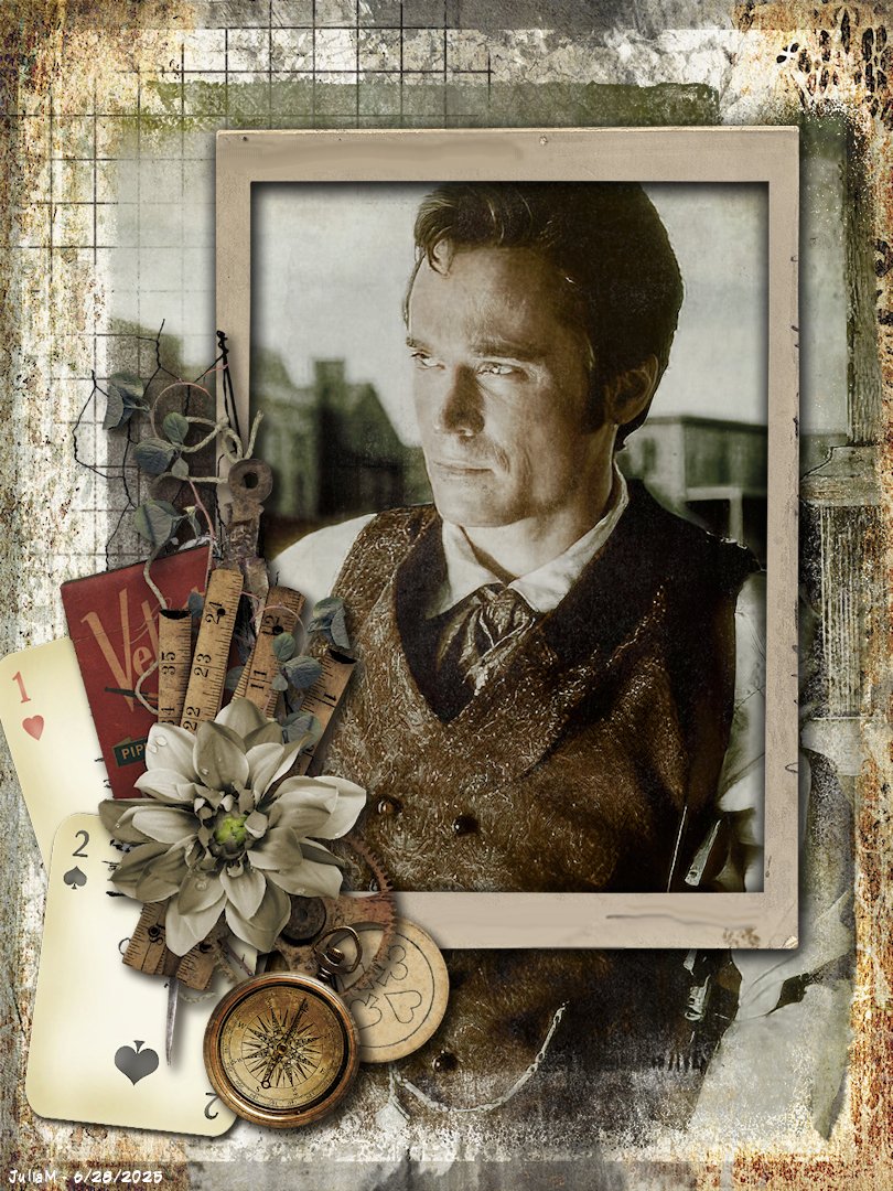 Haven't done one of these in a while.
<a href="/AnthonyStarke/">Anthony Starke</a> as Ezra Standish in #MagnificentSeven