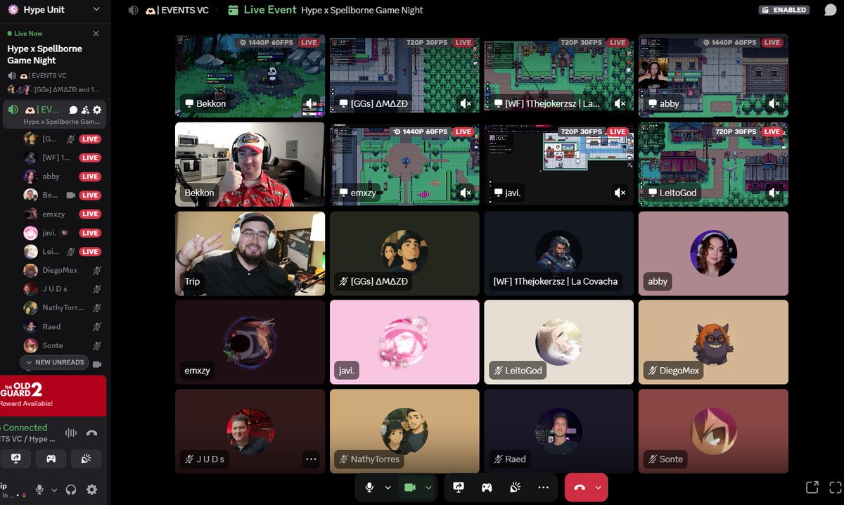 Hype Unit (@hypeunit) on Twitter photo Our Friday Game Night w/ <a href="/spellbornegame/">Spellborne</a> was a blast! ๐ฎ
Big thank you to all the gamers who pulled up, congrats to our winners below, DM us to claim your prizes! ๐
Weekend Gaming Vibes w/ the Unit โก๏ธ Our Friday Game Night w/ <a href="/spellbornegame/">Spellborne</a> was a blast! ๐ฎ
Big thank you to all the gamers who pulled up, congrats to our winners below, DM us to claim your prizes! ๐
Weekend Gaming Vibes w/ the Unit โก๏ธ