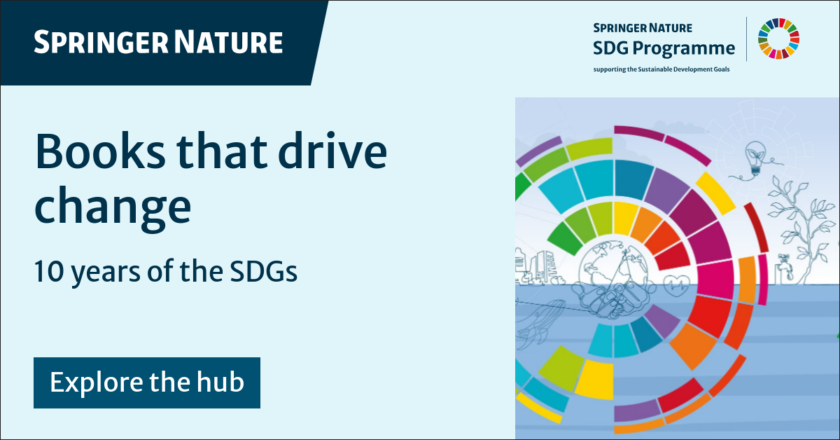 📚 Explore 60+ impactful books published over the 10 years since the UN #SDGs were introduced. Join a global community of changemakers—share your book idea today!
spklr.io/6018B8dfQ

#KnowledgeForChange #AcademicPublishing #GlobalGoals