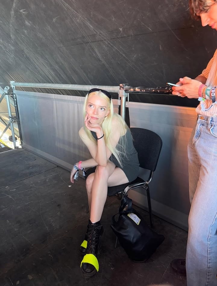 Anya Taylor-Joy in Glastonbury