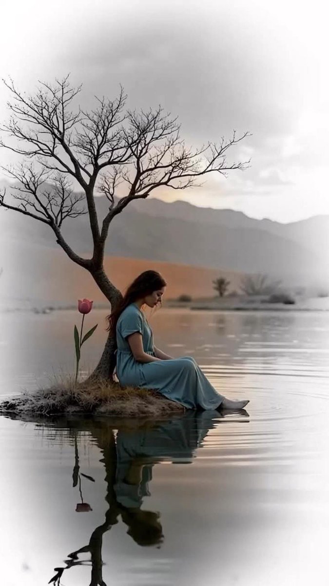 تبكي السحابه
فتبتهج الارض رغم البلل..