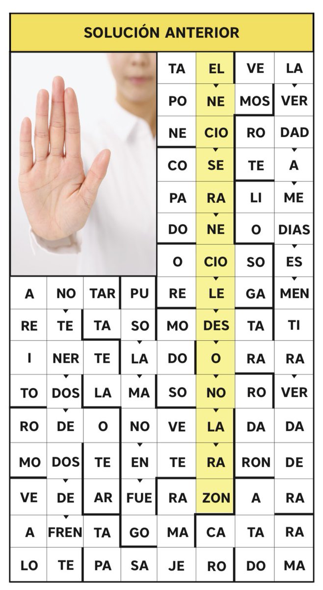 Karina SánchezCampos (@karisanchezc) on Twitter photo 🗞️¿Cómo van Sábado de #Listíngrama y #CrucigramaSilábico @listindiario (pág. 14)?
✍🏻Pistas:
🔴Capacidad de construir o destruir en la mira…
🔴Protección temporal para haitianos llega a su fin…
¿Verificaron soluciones anteriores? 
👀
Los leo…
🧠💡🎯
#KarinaSánchezCampos 🗞️¿Cómo van Sábado de #Listíngrama y #CrucigramaSilábico @listindiario (pág. 14)?
✍🏻Pistas:
🔴Capacidad de construir o destruir en la mira…
🔴Protección temporal para haitianos llega a su fin…
¿Verificaron soluciones anteriores? 
👀
Los leo…
🧠💡🎯
#KarinaSánchezCampos