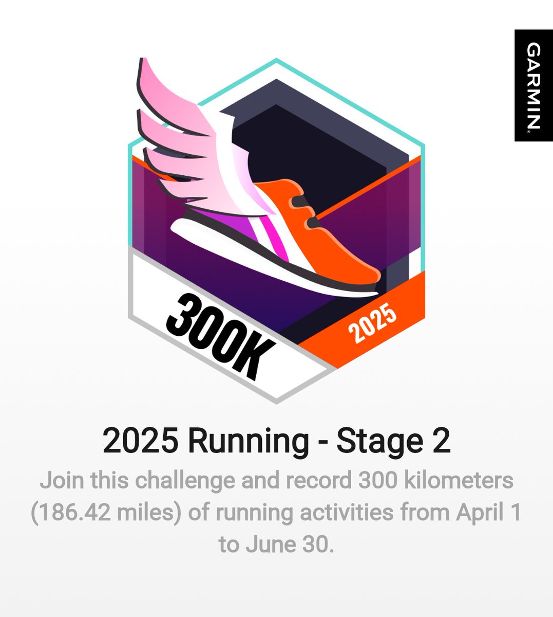 I earned a badge on Garmin Connect. #garmin #beatyesterday