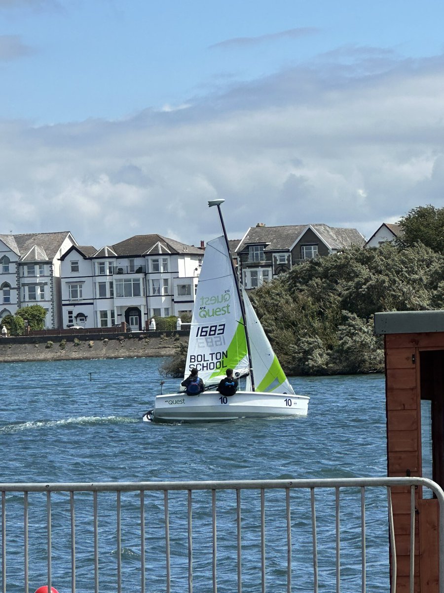 Sailing at Bolton School tweet media