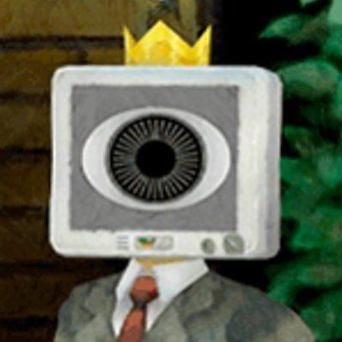 Where is the goat of TV head characters, King TV Dinnah???