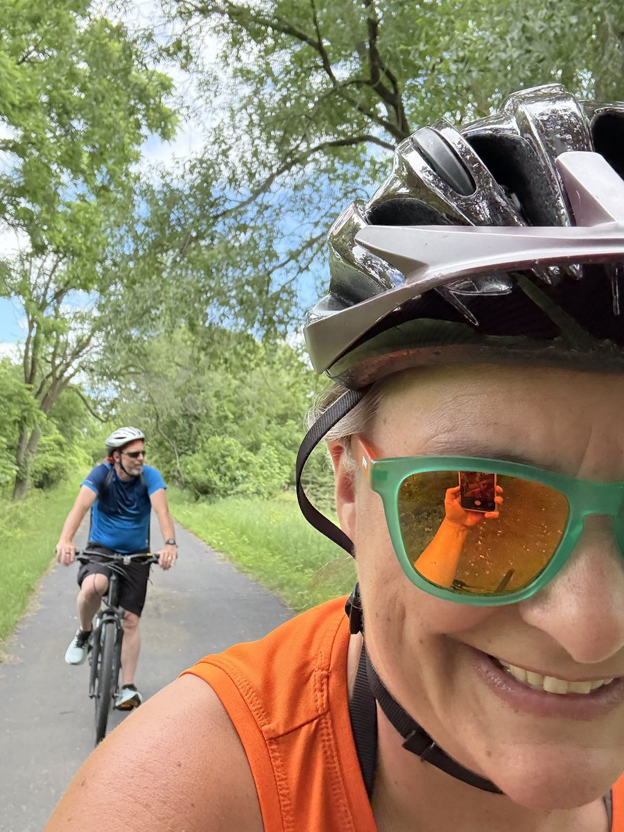 kle052789's tweet photo. A great day for a ride! #fredmeijerheartlandtrail #saturdayride #optoutside #becausewecan #puremichigan https://t.co/UTImKzaWiA