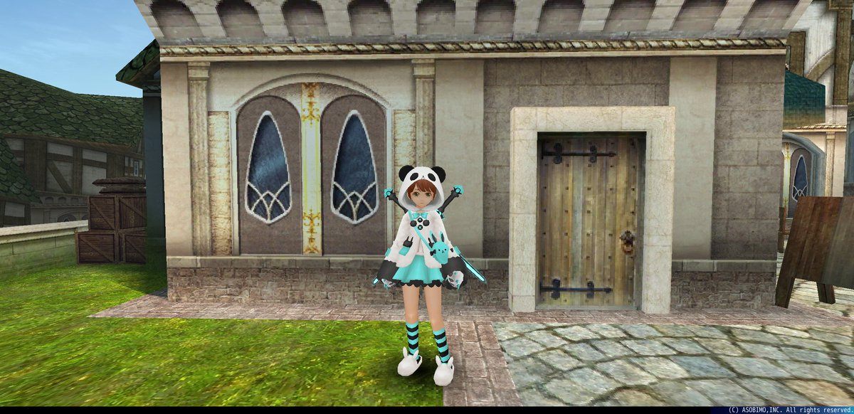 飴さんからコーデ貰っただ
とってもかわいくて素敵だ