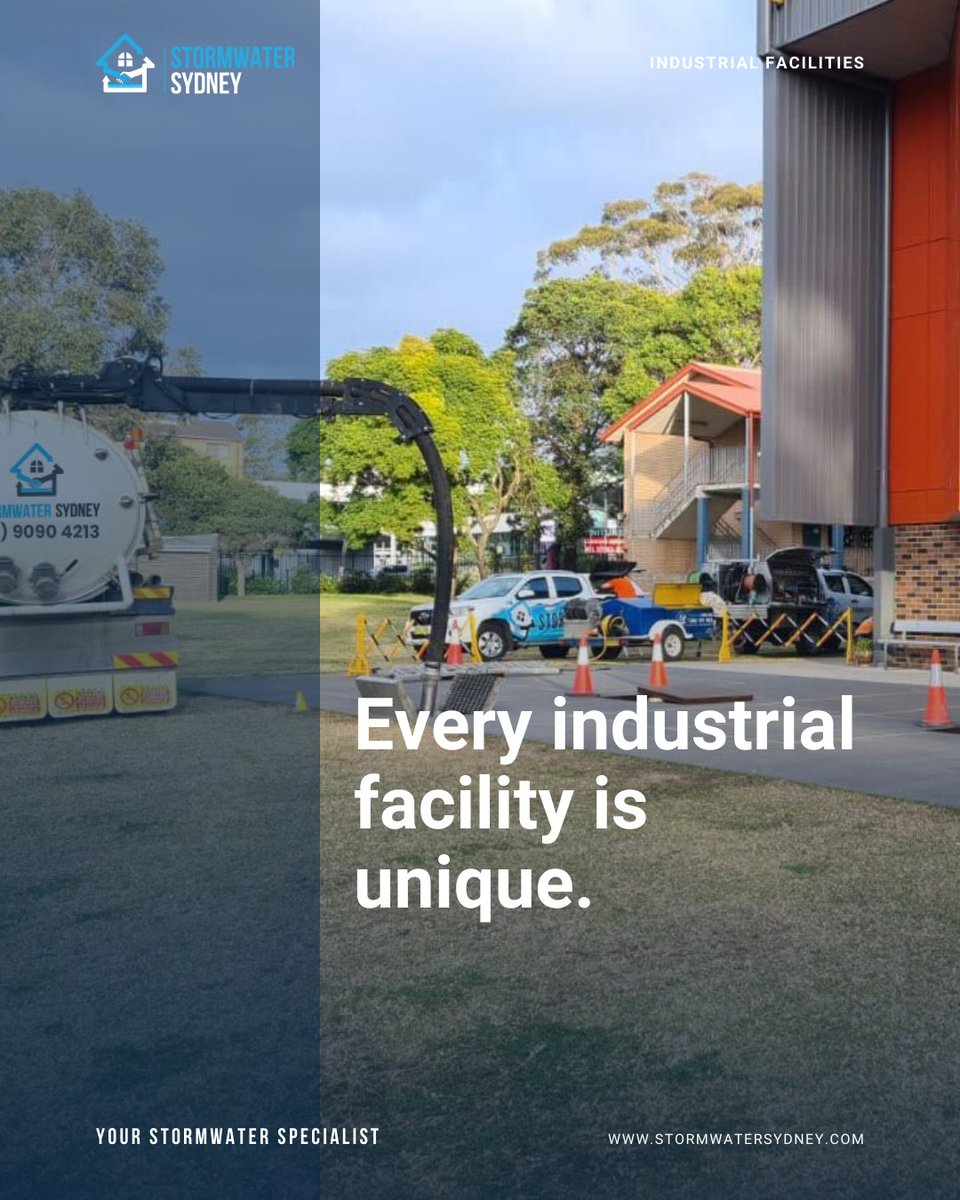 stormwatersyd's tweet image. 🏭 Every industrial facility is unique. Our stormwater solutions are tailored to your specific needs and regulatory requirements. 

#CustomizedSolutions #StormwaterExperts

stormwatersydney.com/facilities/