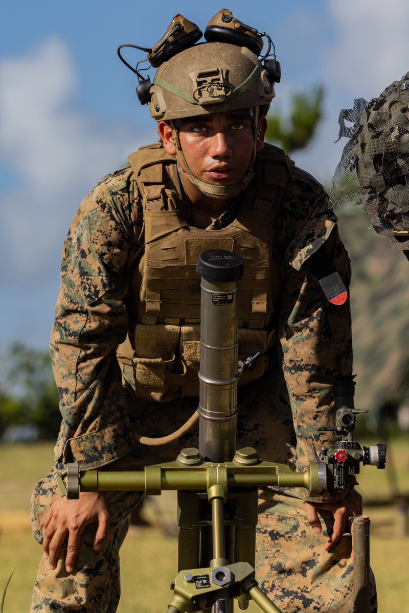 3d Marine Division (@3d_marine_div) on Twitter photo Our Marines fire 60mm mortars during a live-fire range at Camp Hansen, Okinawa, Japan to increase their proficiency, precision, and speed employing indirect fire weapons in combat scenarios.
(<a href="/USMC/">U.S. Marines</a> 📸 by Cpl. John Simpson) Our Marines fire 60mm mortars during a live-fire range at Camp Hansen, Okinawa, Japan to increase their proficiency, precision, and speed employing indirect fire weapons in combat scenarios.
(<a href="/USMC/">U.S. Marines</a> 📸 by Cpl. John Simpson)