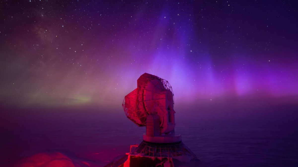zone_astronomy's tweet image. Latest data from South Pole Telescope signal &apos;new era&apos; for measuring the first light in the universe
