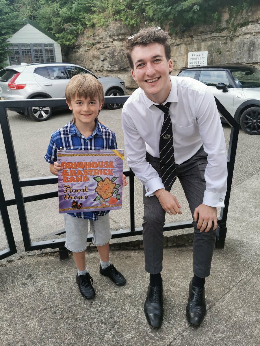 KirkbyBand's tweet image. Meeting your hero is always pretty awesome. Tom Smith and Shaun Crowther from the amazing @briggusbb making Rich and Ted's day.