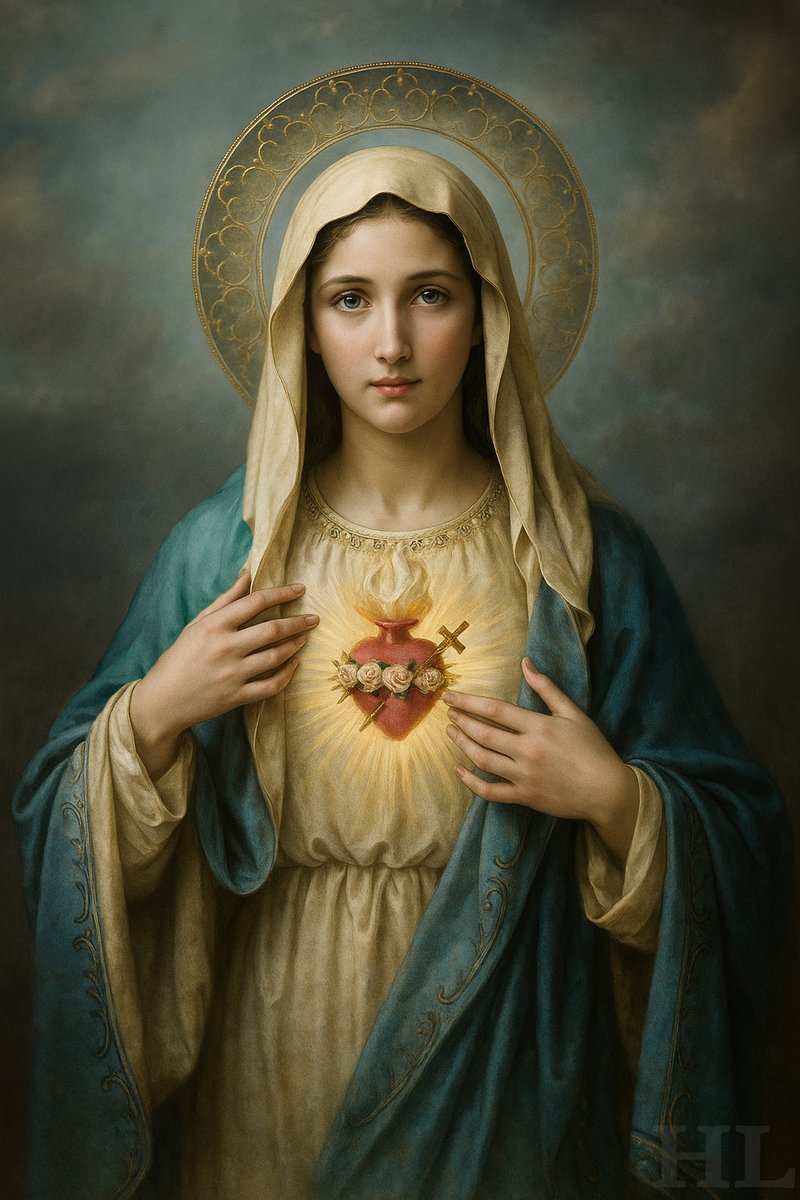 HLime308's tweet image. Heart of Mary,
Immaculate in thy creation,
Flooded with grace,
Abyss of humbleness,
Pray for us