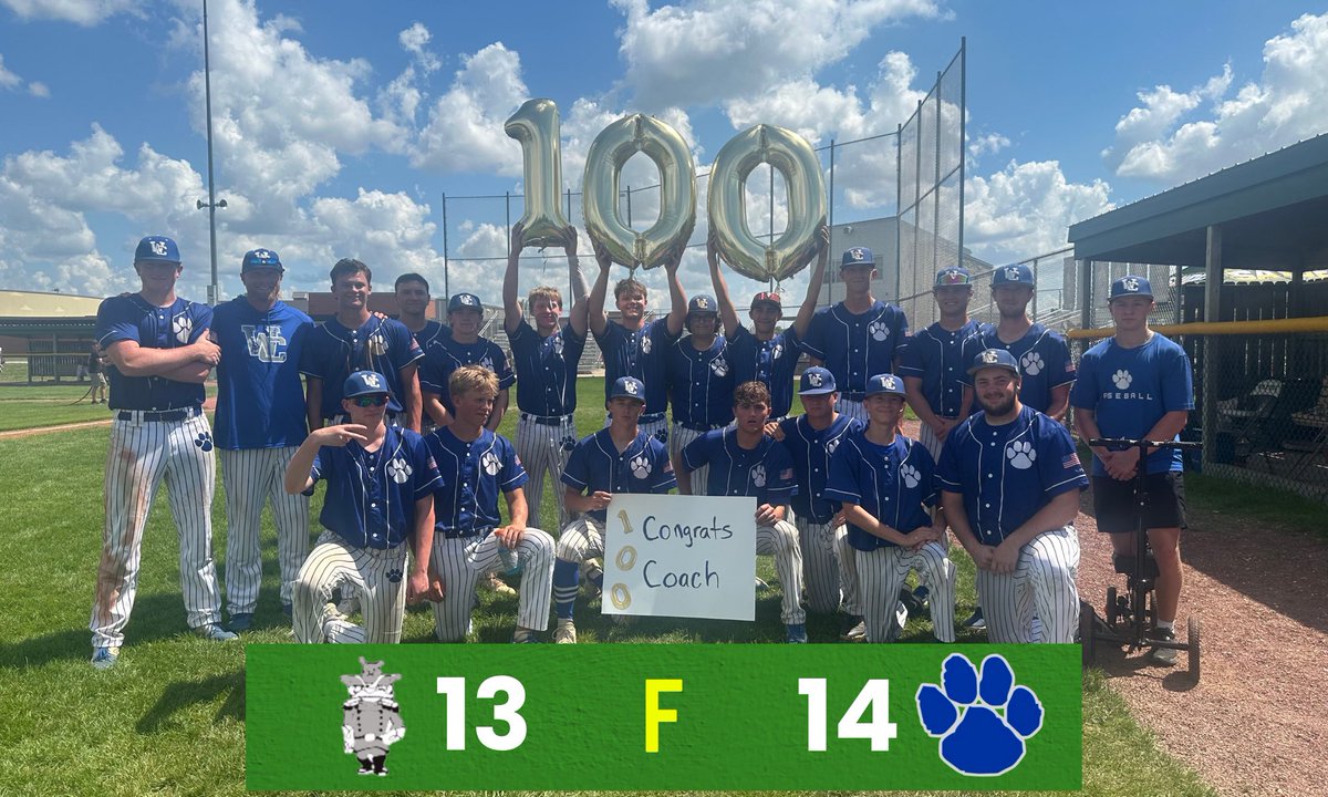 Woodbury Central Baseball (@wcwildcatbsbl) on Twitter photo Walk off bases loaded triple by <a href="/JoeDeStigter2/">Joe DeStigter</a> gives the boys a W in game 1 of the Brent Prange Classic! Walk off bases loaded triple by <a href="/JoeDeStigter2/">Joe DeStigter</a> gives the boys a W in game 1 of the Brent Prange Classic!