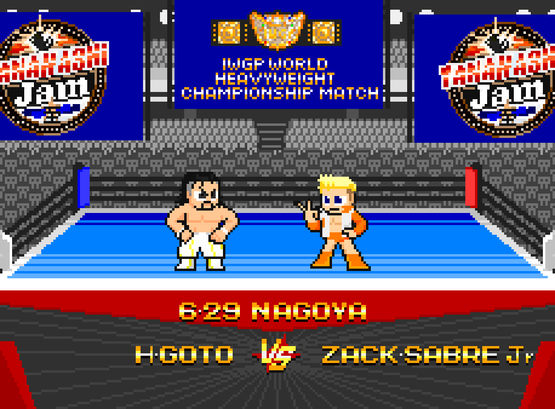 TANAHASHI JAM本日開催！
注目は後藤選手８度目のIWGP世界ヘビー防衛戦。相手は今年３度目となるザック選手。難敵中の難敵を越えれば王者としてG1へ突入。名古屋にはGがある！
#njpw #TANAHASHIJAM #dotswrestler