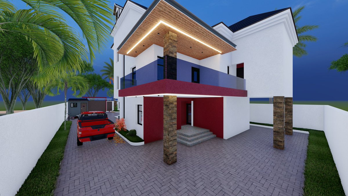 Jb_fateh's tweet image. A Proposed Residential Development 

Designing tomorrow’s luxury, today. This 2-storey stunner isn’t just modern — it’s future-proof. 🚀🏠 #NextGenArchitecture #FutureBuilt”
📍KANO, NIGERIA