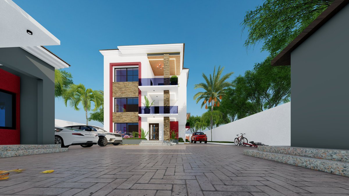 Jb_fateh's tweet image. A Proposed Residential Development 

Designing tomorrow’s luxury, today. This 2-storey stunner isn’t just modern — it’s future-proof. 🚀🏠 #NextGenArchitecture #FutureBuilt”
📍KANO, NIGERIA