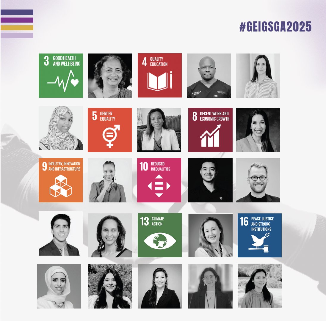 Join us tomorrow for Day Two as we continue the conversation on how Gender equity is key to attaining the Sustainable Development Goals. #GEIGSGA2025