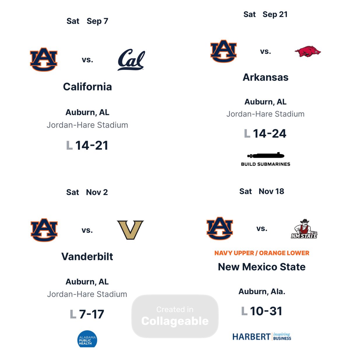 AverageDrew_'s tweet photo. @JoshPateCFB This Jordan-Hare? Cmon man. You can’t be for real lol https://t.co/QpqxPVDv64