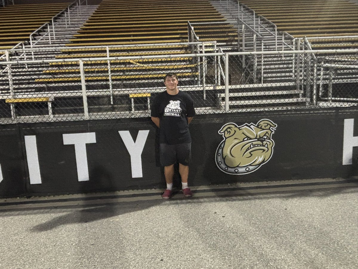 Ayden Banker (@bigbankthetank) on Twitter photo Thank you <a href="/BryantUFootball/">Bryant Football</a> for having me at camp on June 25th was an awesome, competitive experience! Thank you <a href="/Coach_McKaig/">Coach McKaig</a> for the phenomenal coaching and all of the reps. <a href="/jerryflora1/">jerry flora</a> <a href="/APHS_Football/">APHS Football</a> Thank you <a href="/BryantUFootball/">Bryant Football</a> for having me at camp on June 25th was an awesome, competitive experience! Thank you <a href="/Coach_McKaig/">Coach McKaig</a> for the phenomenal coaching and all of the reps. <a href="/jerryflora1/">jerry flora</a> <a href="/APHS_Football/">APHS Football</a>