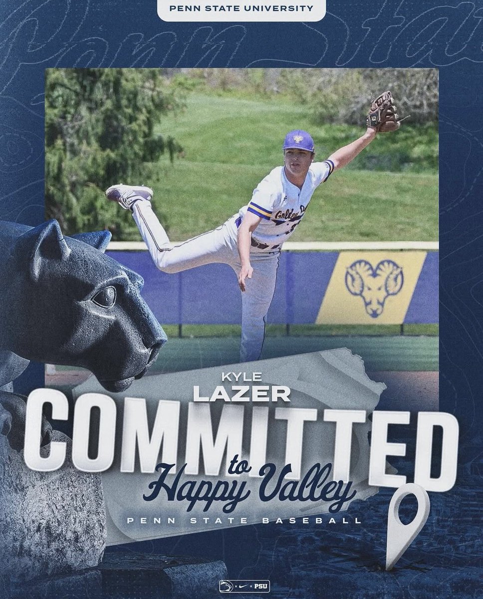 Delco Baseball Now (@delcobaseball) on Twitter photo Make that three Bonner alums in Happy Valley next season as Kyle Lazer is heading to Penn State after four years at West Chester π¦
<a href="/Bonner_Baseball/">Friars Baseball</a>
<a href="/kylelazer7/">Kyle Lazer</a>
<a href="/PennStateBASE/">Penn State Baseball</a> Make that three Bonner alums in Happy Valley next season as Kyle Lazer is heading to Penn State after four years at West Chester π¦
<a href="/Bonner_Baseball/">Friars Baseball</a>
<a href="/kylelazer7/">Kyle Lazer</a>
<a href="/PennStateBASE/">Penn State Baseball</a>