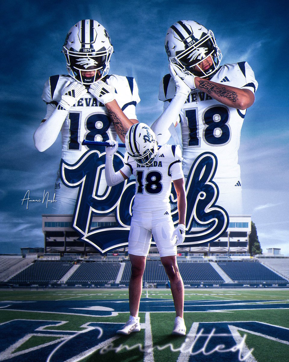 AMARI NASH (@amarinash18) on Twitter photo Blessed to say after a great OV this past weekend I have committed to the University of Nevada Reno!! #GoPack #AG2G <a href="/CoachChoateFB/">Jeff Choate</a> <a href="/coachprice80/">James Price</a> <a href="/CoachGilbertson/">David Gilbertson</a> <a href="/Joey_thomas24_/">Joey Thomas</a> <a href="/NevadaFootball/">Nevada Football</a> <a href="/BJ_Robrtsn/">BJ Robertson</a> <a href="/BrandonHuffman/">Brandon Huffman</a> <a href="/247Sports/">247Sports</a> <a href="/NevadaSportsNet/">Nevada Sports Net</a> <a href="/BattleBornPreps/">Battle Born Preps</a> Blessed to say after a great OV this past weekend I have committed to the University of Nevada Reno!! #GoPack #AG2G <a href="/CoachChoateFB/">Jeff Choate</a> <a href="/coachprice80/">James Price</a> <a href="/CoachGilbertson/">David Gilbertson</a> <a href="/Joey_thomas24_/">Joey Thomas</a> <a href="/NevadaFootball/">Nevada Football</a> <a href="/BJ_Robrtsn/">BJ Robertson</a> <a href="/BrandonHuffman/">Brandon Huffman</a> <a href="/247Sports/">247Sports</a> <a href="/NevadaSportsNet/">Nevada Sports Net</a> <a href="/BattleBornPreps/">Battle Born Preps</a>