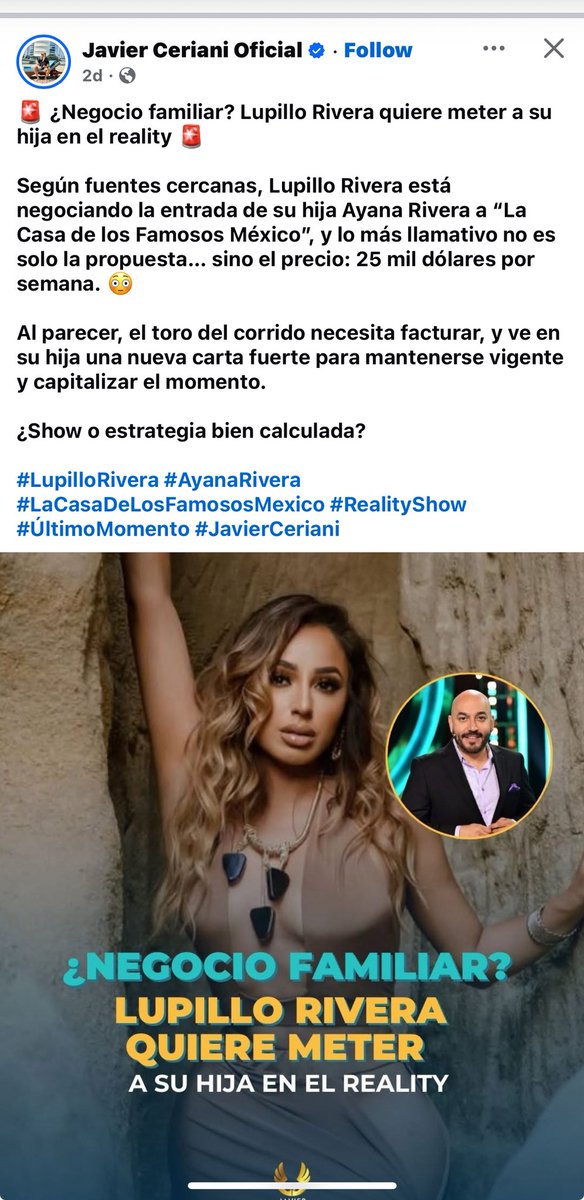 Ya no queremos ninguna familia Rivera en ningun reality. #lcdlfmx3