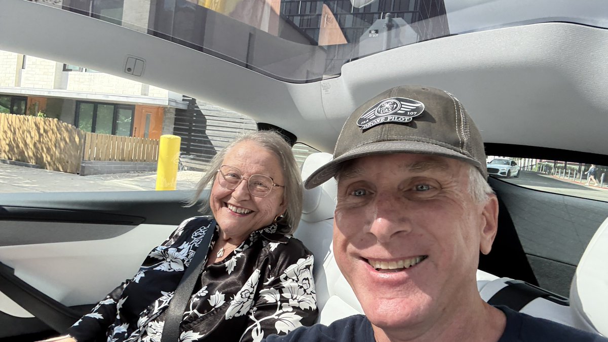 12 more <a href="/robotaxi/">Tesla Robotaxi</a> rides today with three people experiencing the service for the first time, two of which who had very little knowledge of what autonomous driving could be like. Lots of interesting and challenging situations across all 12 rides and everyone came away impressed!