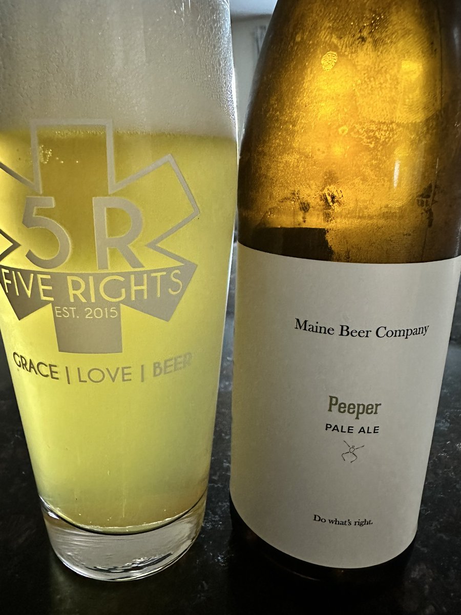 Nice afternoon here in the #PNW <a href="/mainebeerco/">Maine Beer Company</a>