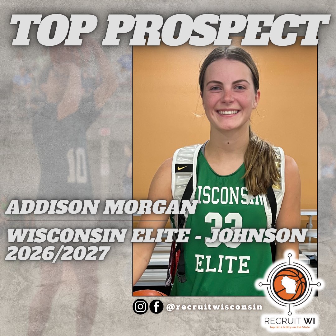👀TOP PROSPECTS 
Shoutout to these athletes for showing out at our 6th Annual Recruit Wisconsin tournament! 🏀 
#recruitwisconsin