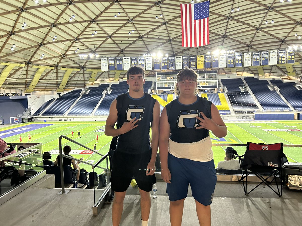 Clayton Foster (@claytonfoster63) on Twitter photo Had a great time at NAU! Thank you <a href="/FBCOACHA/">JR Alcantar</a> and <a href="/CVjagsfootball/">Canyon View Jaguar Football</a> for showing me hard work pays off!! <a href="/NAU_Football/">NAU Football</a> Had a great time at NAU! Thank you <a href="/FBCOACHA/">JR Alcantar</a> and <a href="/CVjagsfootball/">Canyon View Jaguar Football</a> for showing me hard work pays off!! <a href="/NAU_Football/">NAU Football</a>