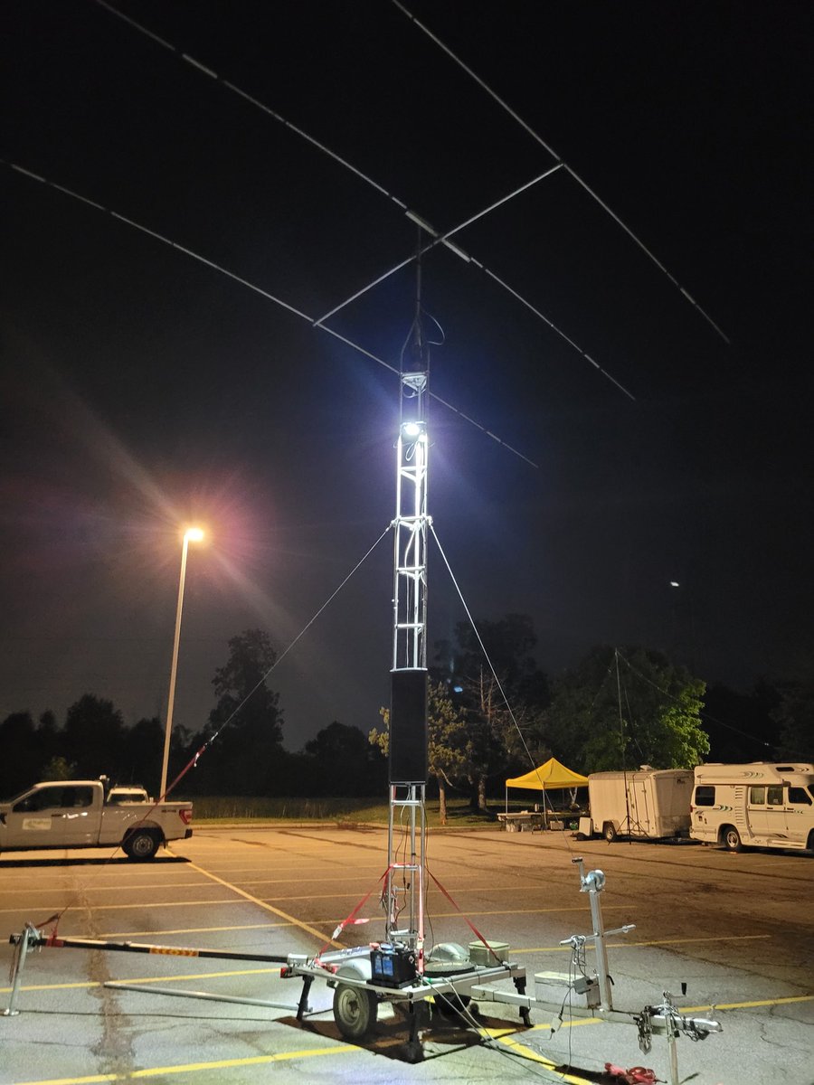 SHARES_Halton's tweet photo. Night lights for our FD site #ARRLFD #RACFD https://t.co/9KzGDudomc