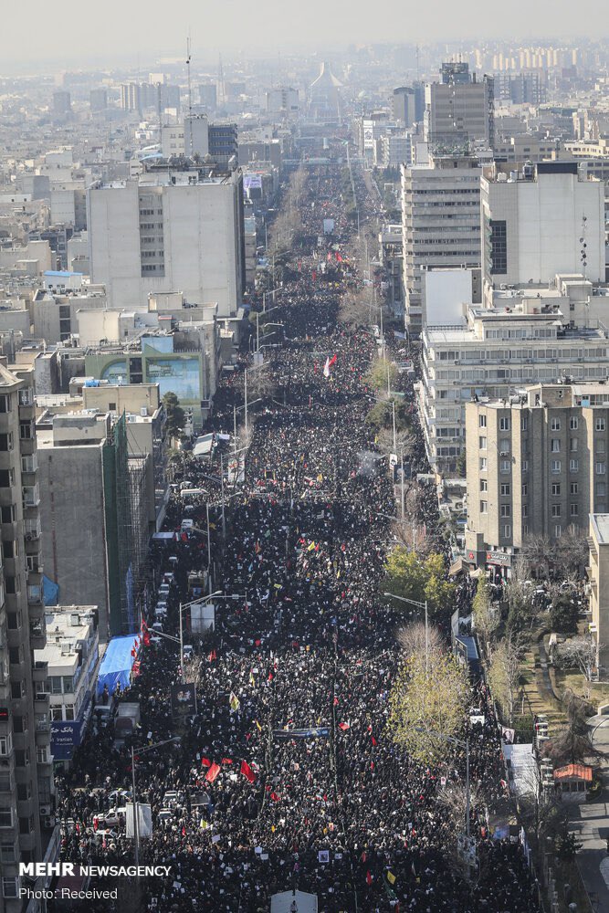This is how the Iranian people back their leaders!