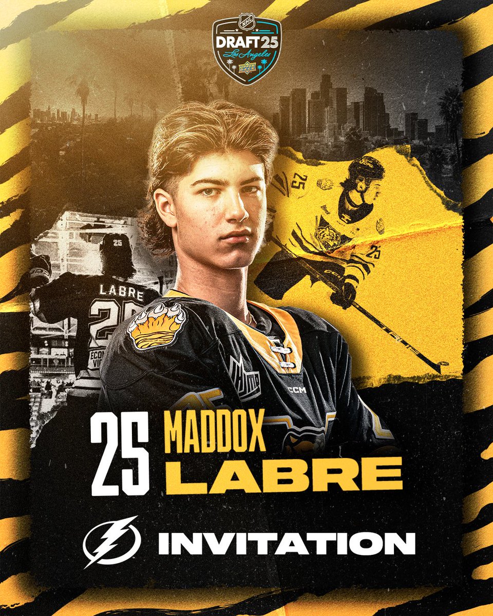 TigresVicto's tweet image. Maddox Labre a reçu une invitation afin de prendre part au camp de développement du Lightning de Tampa Bay ! ⚡️
Félicitations Maddox !
#GoTigresGo