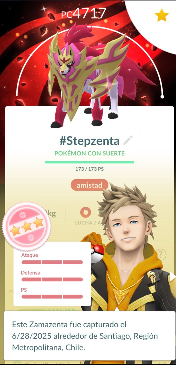 Primer Día tremendo shundazo, espero seguir bendecido para el segundo día 🥳

#PokemonGOFest2025 #PokemonGO