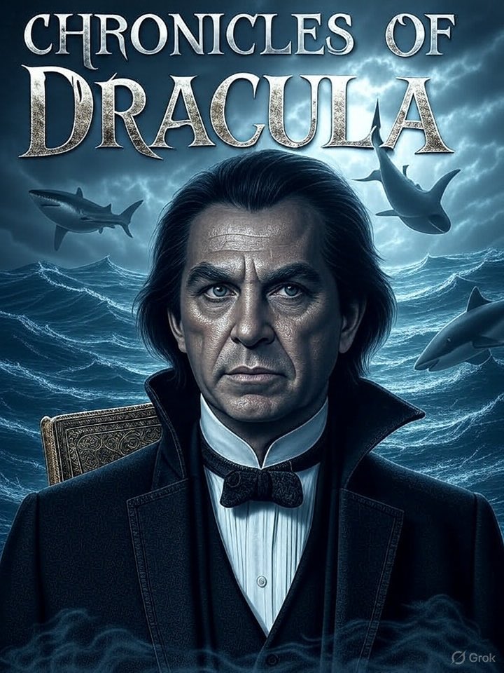 DONCAMELTOEX's tweet photo. Drácula y tiburones AI ANTI-Satan Grok https://t.co/o6OC2OqpuK