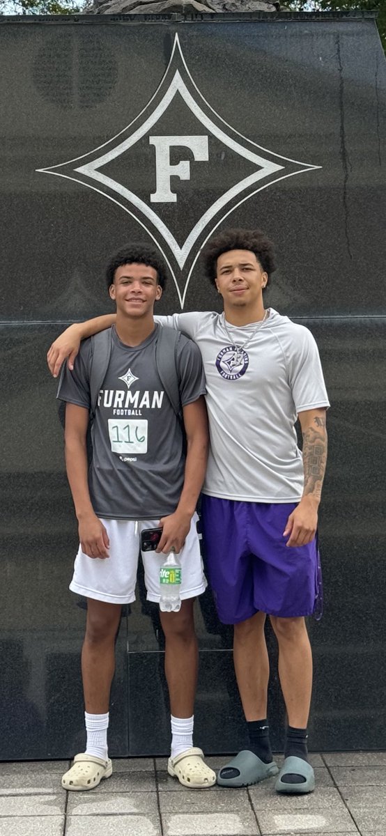 Dreβden Bethea (@dre_bethea12) on Twitter photo Had a great time <a href="/PaladinFootball/">Furman Football</a> today, Canβt wait to be back!!!
<a href="/Tremcleod_1/">ππ£π πππππ π π</a> Had a great time <a href="/PaladinFootball/">Furman Football</a> today, Canβt wait to be back!!!
<a href="/Tremcleod_1/">ππ£π πππππ π π</a>