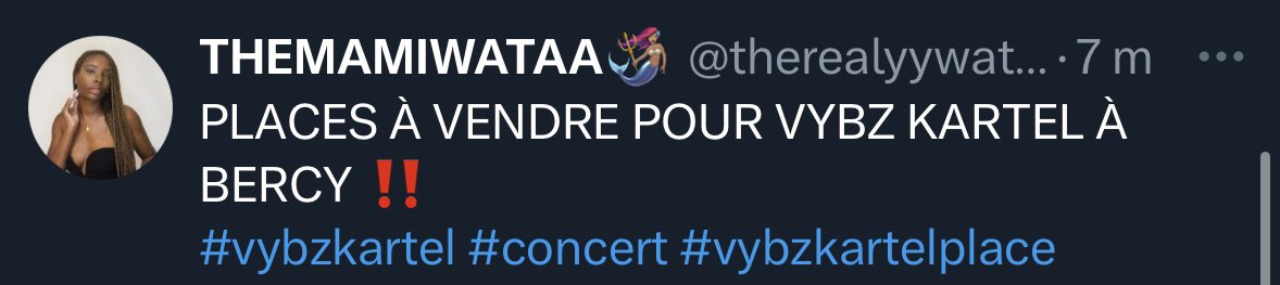 S_lmoro's tweet photo. PREVENTION 🚨⚠️ Billets concerts ! 

Cette personne @therealyywataa qui fait croire qu’elle vend des places de concerts à chaque événement est un gros Scam ! Arnaque ! Ne lui acheter rien‼️

@StopArnaques_ 

#concert #billet #place #ticket #bercy https://t.co/Cw3thiFLw6