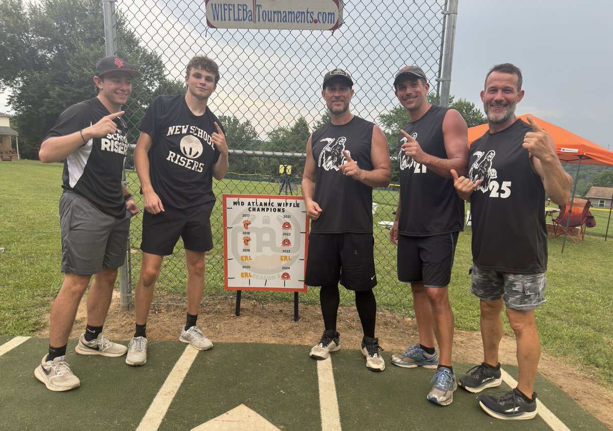 Congrats to the Risers on capturing their 1st MAW title by beating the Dragons to win Best of the Best 3! This is the Risers’ 1st tourney title after 3 prior runner up finishes during their 8 year MAW tenure! Caleb Jeter picked up the walk off HR &amp; the pitching win in the finals.