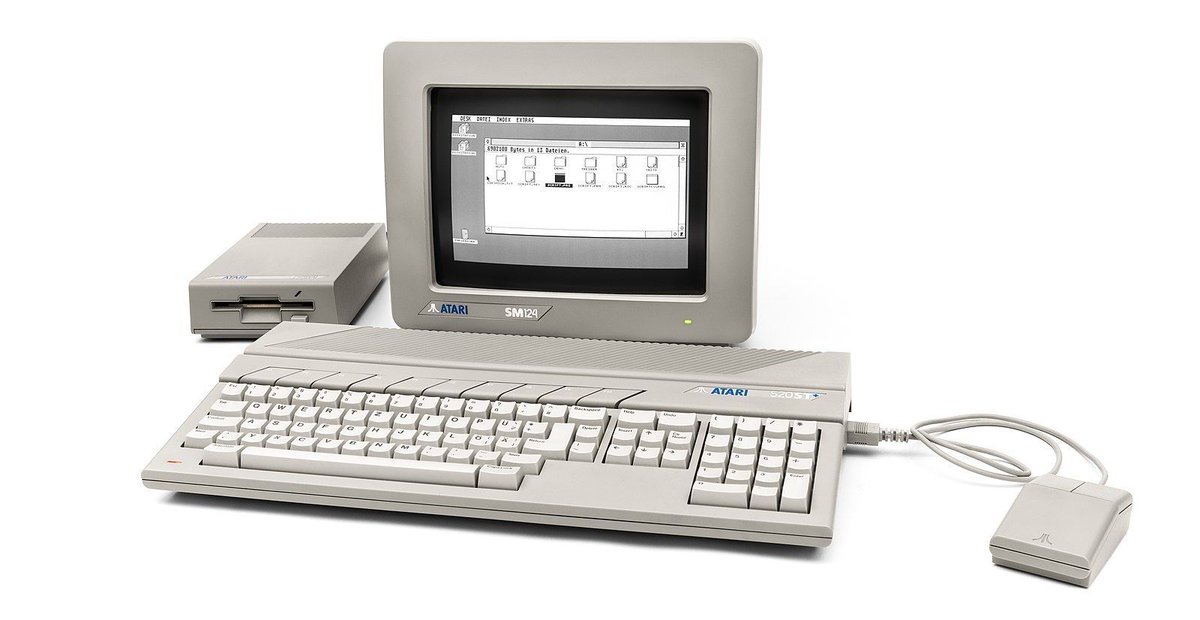 Console_Classic's tweet image. Atari ST Turns 40.

This year marks four decades of the Atari ST flexin’ its silicon muscles—launched in &apos;85 with the 520ST, then leveled up to the 1040ST, Mega, STE, and even the quirky STacy portables! 🕹️

#AtariST #RetroComputing #8BitLegend