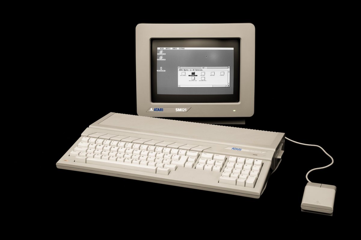 Console_Classic's tweet image. Atari ST Turns 40.

This year marks four decades of the Atari ST flexin’ its silicon muscles—launched in &apos;85 with the 520ST, then leveled up to the 1040ST, Mega, STE, and even the quirky STacy portables! 🕹️

#AtariST #RetroComputing #8BitLegend
