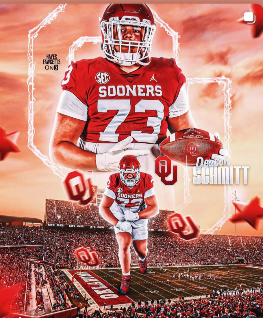 Coach Matt McChesney (@sixzeroacademy) on Twitter photo Huge congrats <a href="/deacon_schmitt/">Deacon Schmitt</a> on his commit <a href="/OU_Football/">Oklahoma Football</a>! <a href="/OU_CoachB/">Bill Bedenbaugh</a> got a monster! DAMN PROUD OF YOU DEACON! Go make some SEC DL Quit! WHY WE GRIND <a href="/SixZeroAcademy/">Coach Matt McChesney</a>! #BoomerSooner <a href="/WindsorFB/">Windsor Football</a> <a href="/breck_kolojay/">Breck Kolojay</a> <a href="/CoachVenables/">Brent Venables</a> <a href="/Hayesfawcett3/">Hayes Fawcett</a> <a href="/BrandonHuffman/">Brandon Huffman</a> <a href="/Zero2SixtyPod/">ZERO 2 SIXTY W/ MATT MCCHESNEY</a> <a href="/On3Recruits/">Follow @Rivals</a> Huge congrats <a href="/deacon_schmitt/">Deacon Schmitt</a> on his commit <a href="/OU_Football/">Oklahoma Football</a>! <a href="/OU_CoachB/">Bill Bedenbaugh</a> got a monster! DAMN PROUD OF YOU DEACON! Go make some SEC DL Quit! WHY WE GRIND <a href="/SixZeroAcademy/">Coach Matt McChesney</a>! #BoomerSooner <a href="/WindsorFB/">Windsor Football</a> <a href="/breck_kolojay/">Breck Kolojay</a> <a href="/CoachVenables/">Brent Venables</a> <a href="/Hayesfawcett3/">Hayes Fawcett</a> <a href="/BrandonHuffman/">Brandon Huffman</a> <a href="/Zero2SixtyPod/">ZERO 2 SIXTY W/ MATT MCCHESNEY</a> <a href="/On3Recruits/">Follow @Rivals</a>